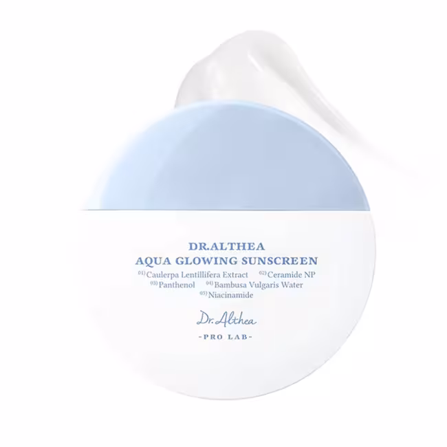 DR. ALTHEA Pre Lab Aqua Glowing SPF50+ Hydratačný opaľovací krém 45 ml
