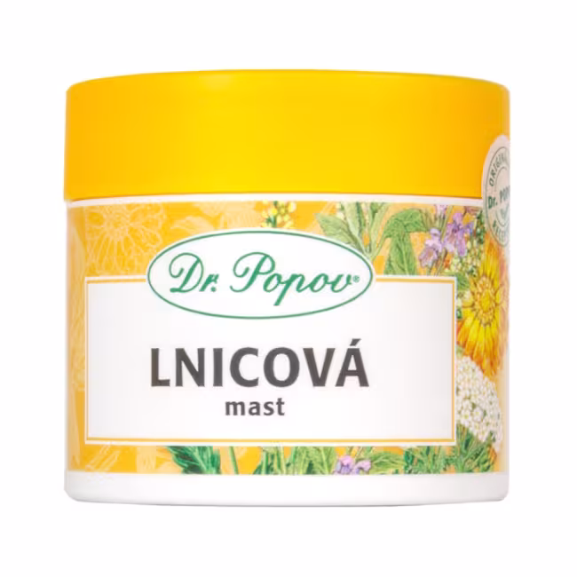 DR. POPOV Lnicová masť 50 ml