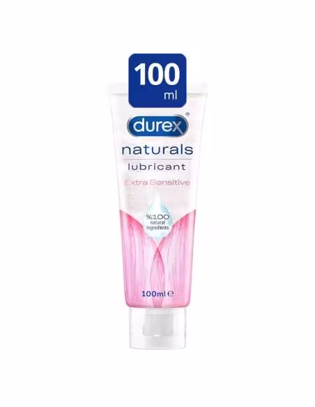Durex Naturals - lubrikant - extra citlivý - 100 ml