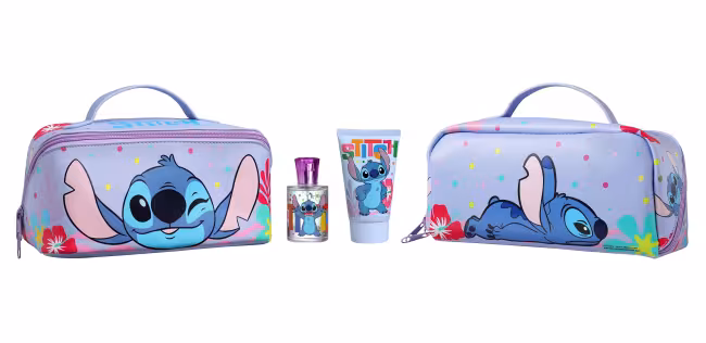 EP Line Stitch makeup toaletná taška + EDT 50 ml + sprchový gél 100 ml