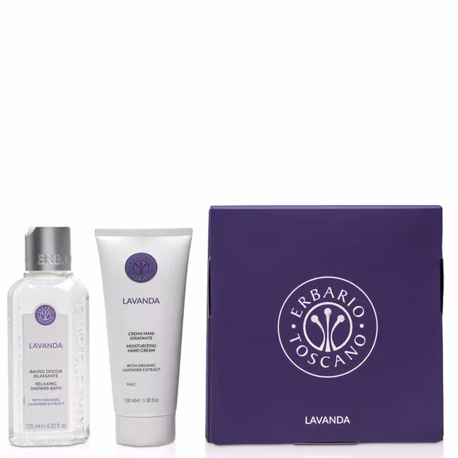 Erbario Toscano Lavender kazeta, SG 125 ml + krém na ruky 100 ml