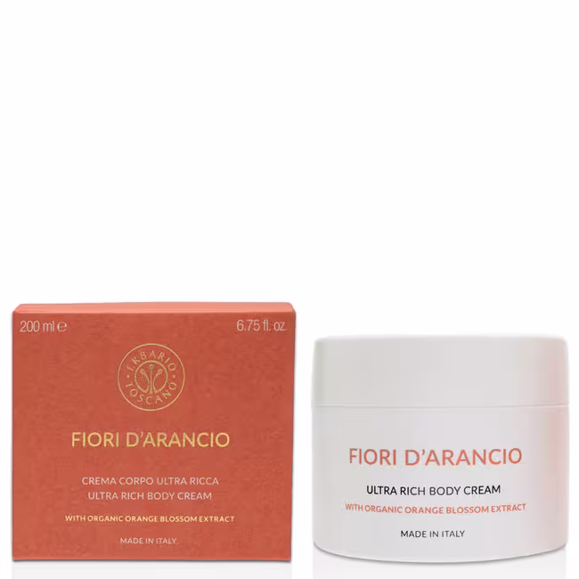 Erbario Toscano Orange Blossom telový krém 200 ml, Ultra Rich Body Cream