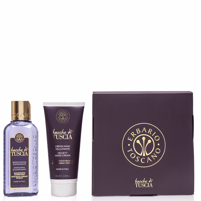Erbario Toscano Tuscan Berries kazeta, SG 125 ml + krém na ruky 100 ml