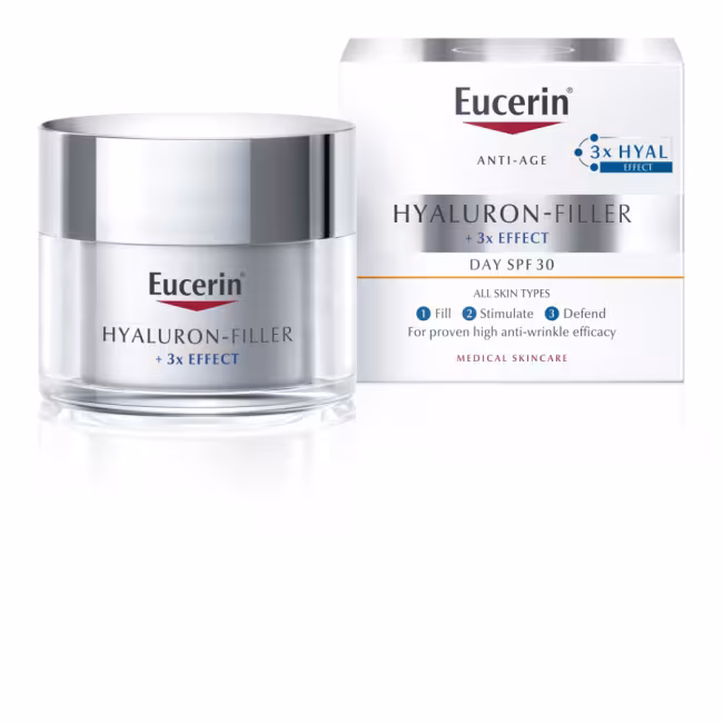 EUCERIN Hyaluron-Filler + 3x Effect denný krém SPF30 50 ml