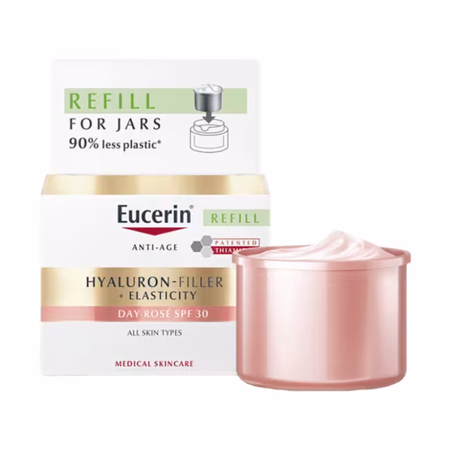 EUCERIN Hyaluron-Filler + Elasticity Denný krém Rosé REFILL 50 ml