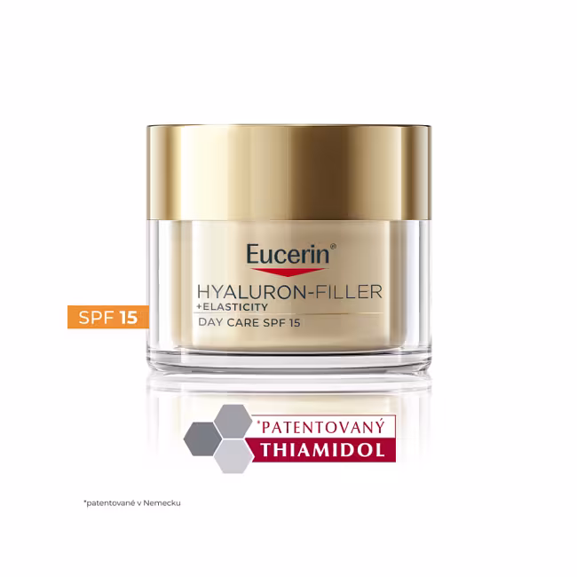 EUCERIN Hyaluron-Filler + Elasticity Denný krém SPF15 50 ml