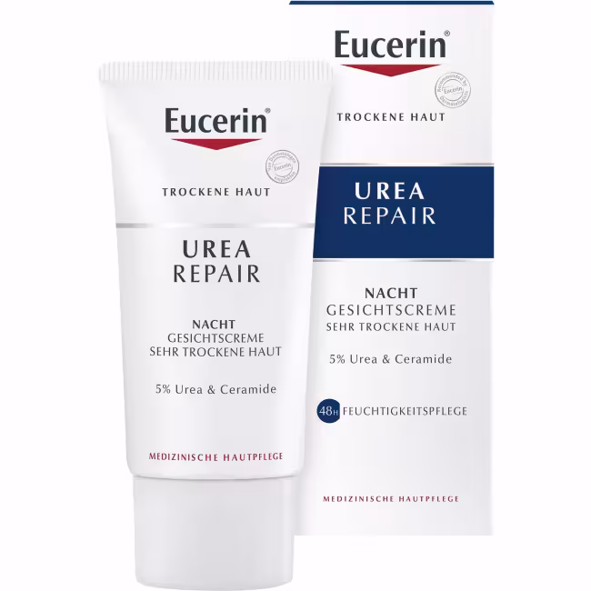 Eucerin Nočný pleťový krém UreaRepair (Face Cream) 50 ml