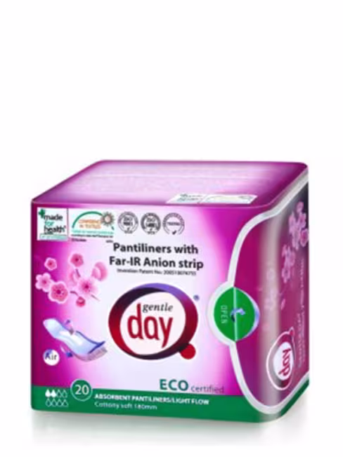 Aniónové intímky - extra savé Gentle Day 20 ks