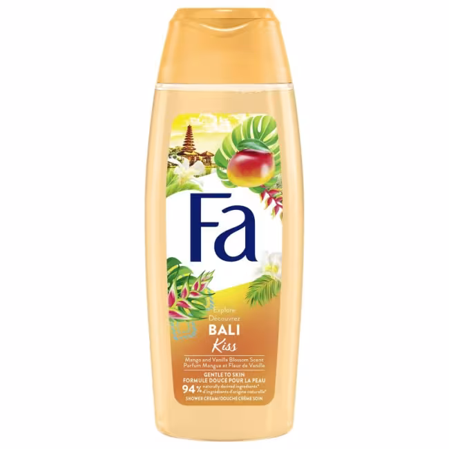 Fa Sprchový gél Bali Kiss - MANGO &amp; Vanilla 250ml