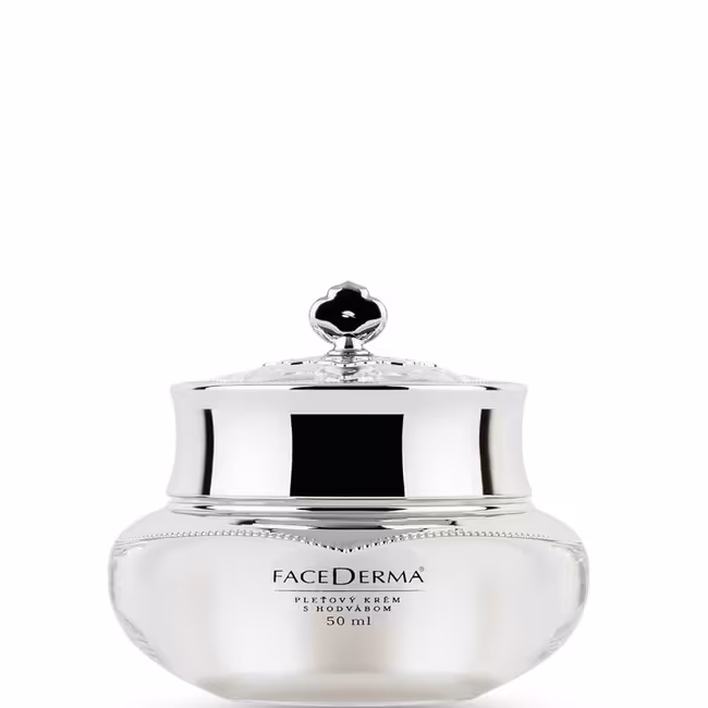 Facederma Biela línia, Pleťový krém s hodvábom 50 ml