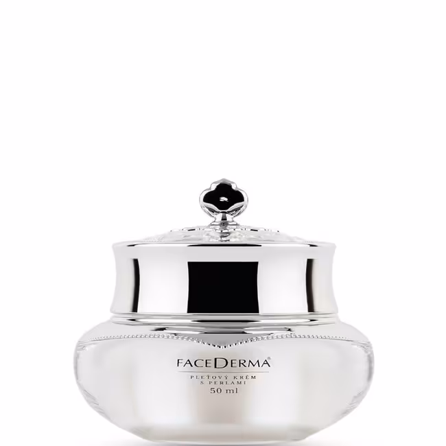 Facederma Biela línia, Pleťový krém s perlami 50 ml