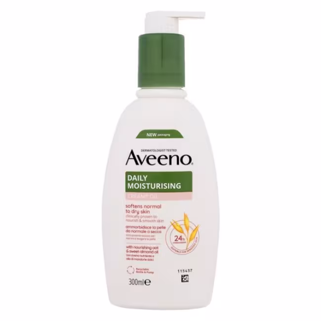 AVEENO Daily Moisturising Telový krém Creamy Oil 300 ml