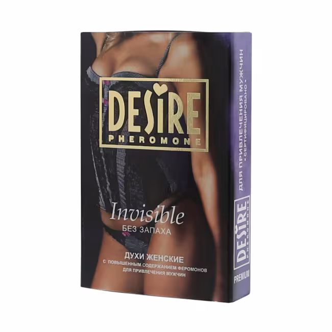 Feromóny DESIRE Invisible bez parfému - pre ženy
 5 ml