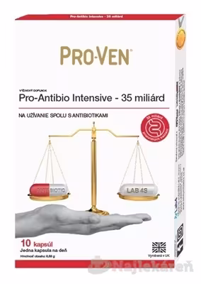 Pro-Ven Pro-Antibio Intensive 35 miliárd 10 kapsúl
