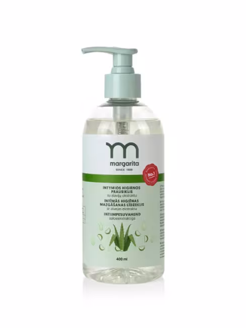 Gél na intímnu hygienu - aloe vera Margarita 400 ml
