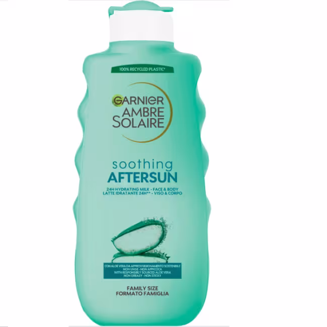 Garnier krém po opaľovaní 400ml Ambre Solaire s obsahom Aloe Vera