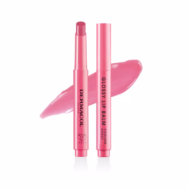 Dermacol Balzam na pery Glossy (Lip Balm) 2,2 g 04 Lychee