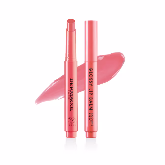 Dermacol Balzam na pery Glossy (Lip Balm) 2,2 g 05 Strawberry