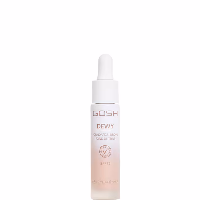 Gosh Dewy Foundation Drops make-up 12 ml, 006 Medium
