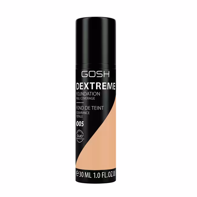 Gosh Dextreme Full Coverage Foundation make-up 30 ml, 005 Beige