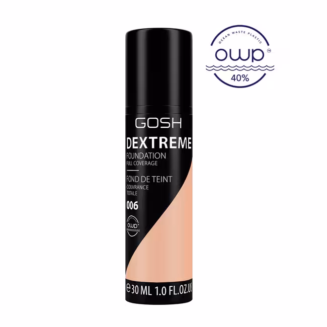 Gosh Dextreme Full Coverage Foundation make-up 30 ml, 006 Sand