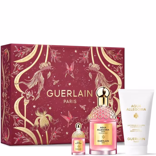 Guerlain Aqua Allegoria kazeta, AA Florabloom EDP 75 ml + body lotion 75 ml + EDP mini 7,5 ml