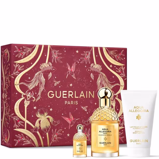 Guerlain Aqua Allegoria kazeta, AA Mandarine Basilic EDP 75 ml + body lotion 75 ml + EDP 7,5 ml