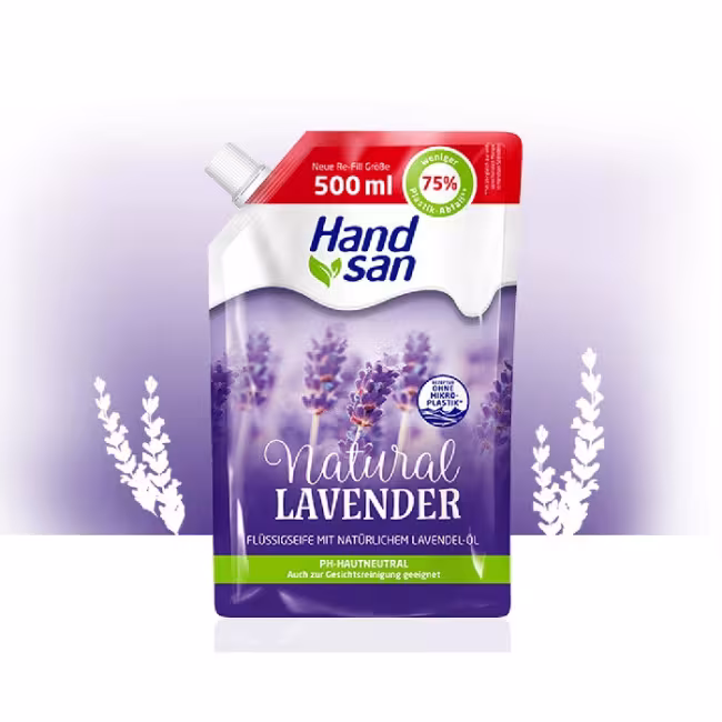 HANDSAN Krémové tekuté mydlo - Náplň 500ml