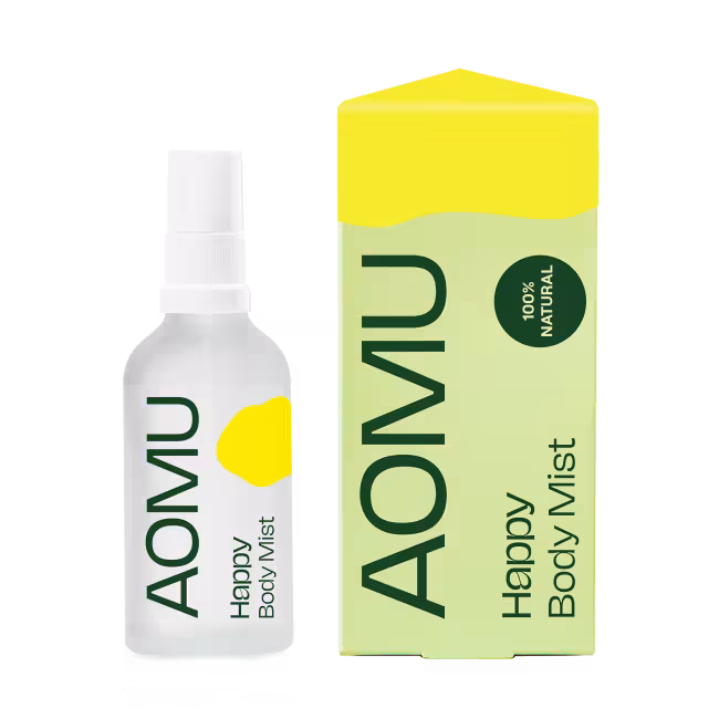 AOMU Happy Body Mist - Prírodná hmla pre lepšiu náladu 10 ml