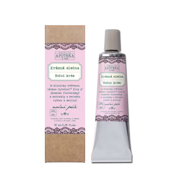 Havlíkova Apotéka - Krásna slečna nočný krém 30 ml