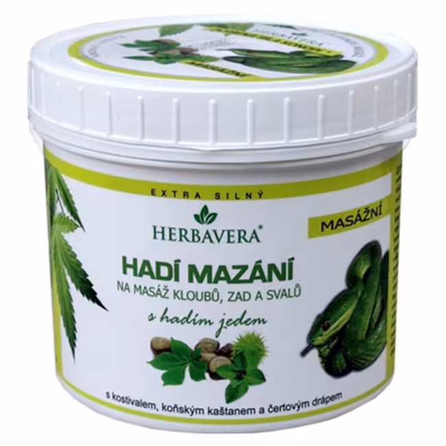 HERBAVERA Hadie mazanie s konope 500 ml