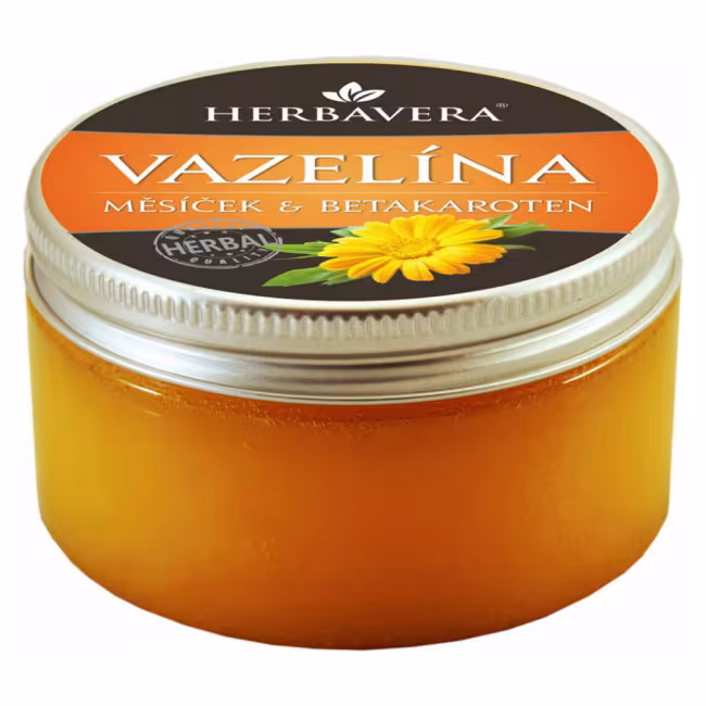 HERBAVERA Nechtíková vazelína s betakaroténom 100 ml