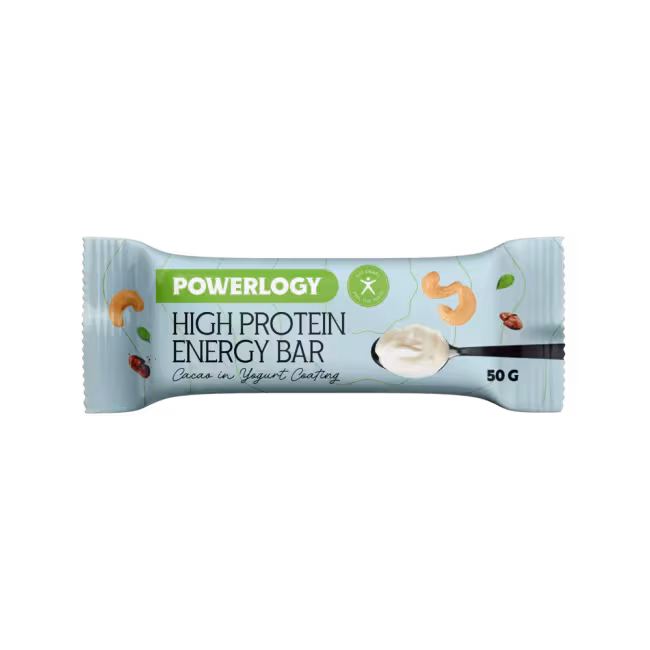 Powerlogy High Protein Bar 50 g Proteínová tyčinka zo srvátkového proteínu a kolagénu