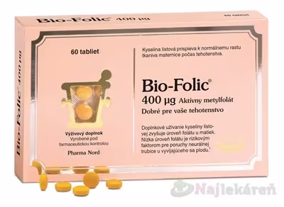 Pharma Nord Bio-FOLIC 400 µg 60 tabliet
