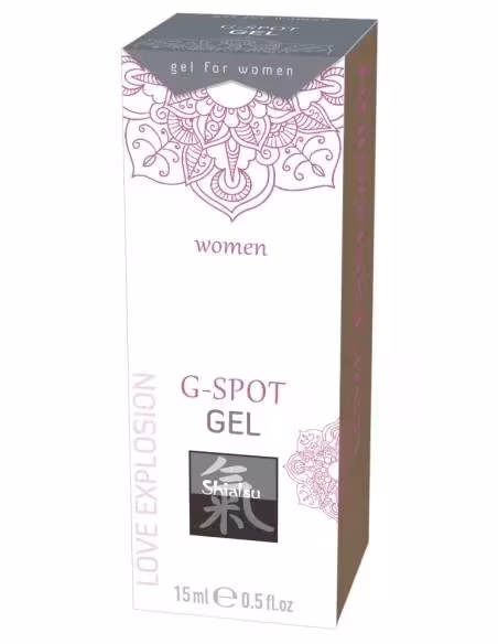 HOT Shiatsu - gél na stimuláciu bodu G - intímny gél - 15ml