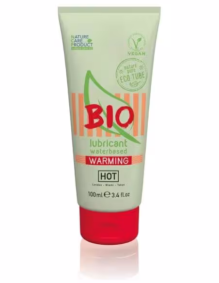 HOT BIO - vegán hrejivý lubrikačný gél - 100 ml