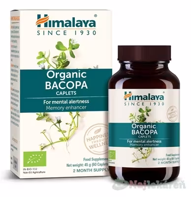 Himalaya Organic Bacopa 60 kapsúl