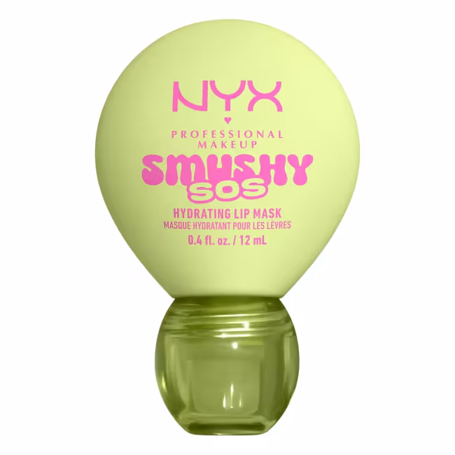 NYX Professional Makeup Hydratačná maska na pery Smushy SOS Hydrating Lip Mask 12 ml 01 Green Sereni-tea