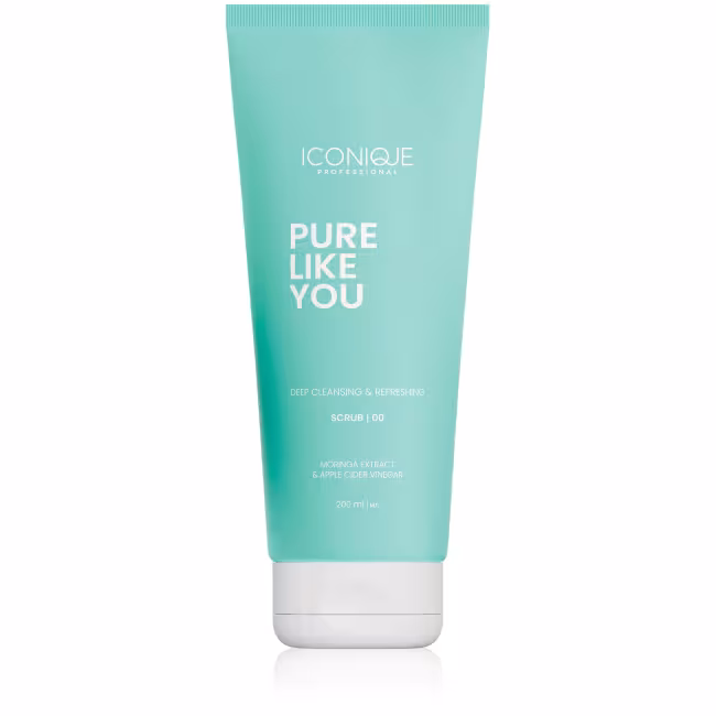 ICONIQUE Professional Hĺbkovo čistiaci peeling Pure Like You Scrub 200 ml