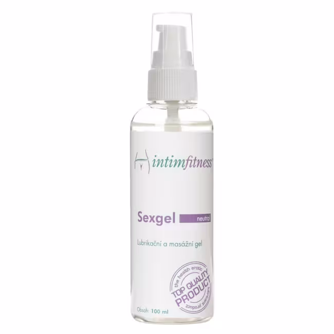 Intimfitness Sexgel lubrikačný gél neutral 100 ml