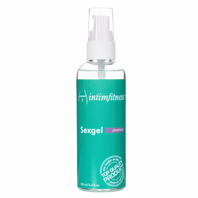 Intimfitness Sexgel Premium silikónový lubrikačný olej 100 ml