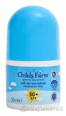 Childs Farm Suncare Roll On opaľovací krém roll-on SPF 50+ 50 ml