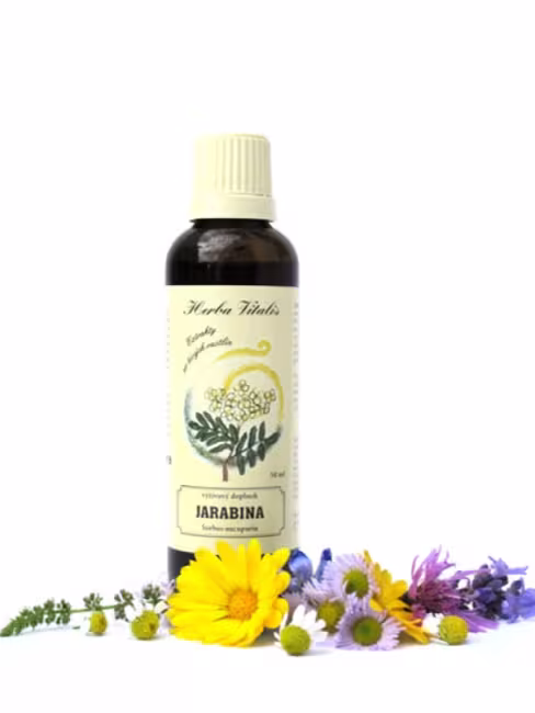 Tinktúra z byliny Jarabina vtáčia HERBA VITALIS 50 ml