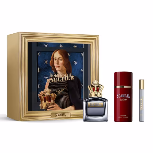 Jean P. Gaultier Scandal For Him - EDT 100 ml + dezodorant v spreji 150 ml + EDT 10 ml