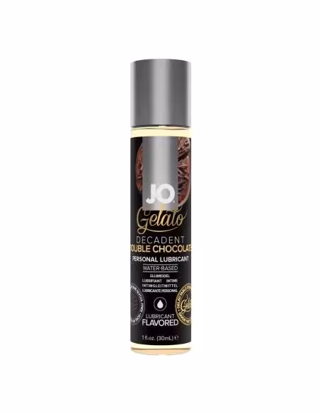 Jo Gelato - jedlý lubrikačný gél na vodnej báze - čokoláda - 30 ml