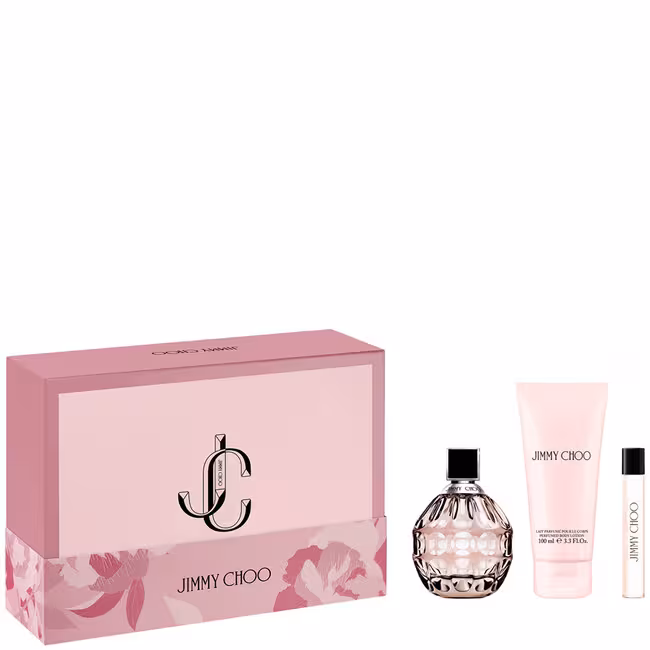 Jimmy Choo Jimmy Choo Eau de Parfum kazeta, EdP 100 ml + EdP 7,5 ml + TM 100 ml