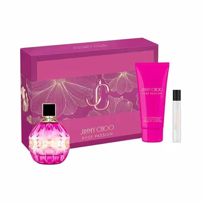 Jimmy Choo Rose Passion - EDP 100 ml + telové mlieko 100 ml + EDP 7,5 ml