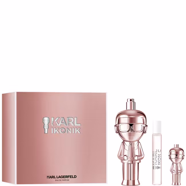 Karl Lagerfeld Ikonik Woman kazeta, EdP 100 ml + EdP 7,5 ml + EdP 4,5 ml