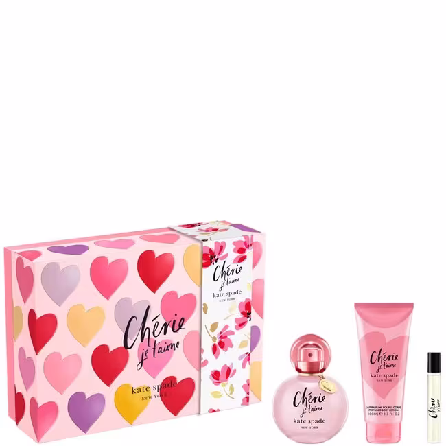 Kate Spade Cherie Je t'aime kazeta, EDP 100 ml + EDP 7,5 ml + TM 100 ml