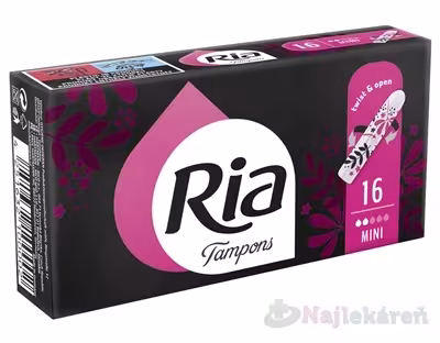 Ria Tampons MINI hygienické tampóny 16 ks